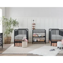 Jenny Lind 3-in-1 Convertible Crib - Ebony