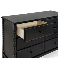 Jenny Lind Spindle 6-Drawer Dresser - Ebony