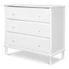 Jenny Lind Spindle 3-Drawer Dresser - White