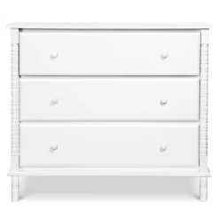 Jenny Lind Spindle 3-Drawer Dresser - White