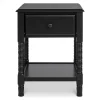 Jenny Lind Spindle Nightstand - Ebony