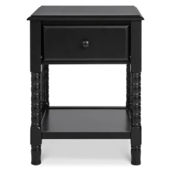 Jenny Lind Spindle Nightstand - Ebony