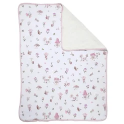 Jersey Sherpa Blanket - Mushroom House