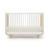 Jolly 3-In-1 Convertible Crib - White/Natural