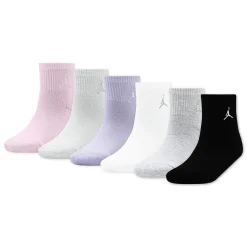 Jordan Ankle Socks 6pck 10e-7j