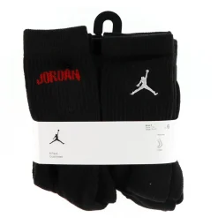 Jordan Crew Socks (6) sizes: 3j-7j