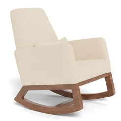 Joya Rocking Chair - Biscuit / Walnut