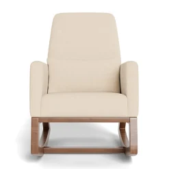 Joya Rocking Chair - Biscuit / Walnut