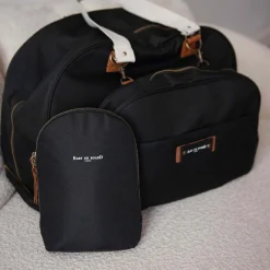 Juliette-black Diaper Bag