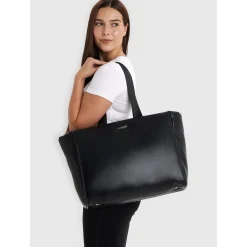 Kaia Tote Bag - Smooth Black
