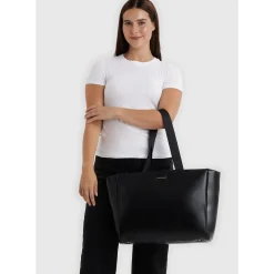 Kaia Tote Bag - Smooth Black
