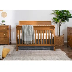 Kalani 4-in-1 Convertible Crib - Chestnut