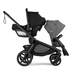 Kangaroo Sibling Seat - Black/Moon Grey