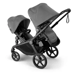 Kangaroo Sibling Seat - Black/Moon Grey