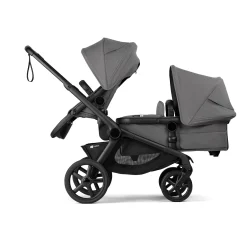Kangaroo Sibling Seat - Black/Moon Grey