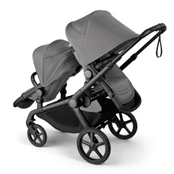 Kangaroo Sibling Seat - Black/Moon Grey