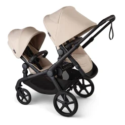 Kangaroo Sibling Seat - Black / Taupe