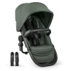 Kangaroo Sibling Seat - Black / Forest Green