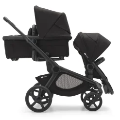 Kangaroo Sibling Seat - Black / Black