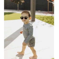 Keyhole Charcoal Sunnies 0-6