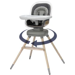 Kiskadee 360° Rotating High Chair - Onyx Heritage
