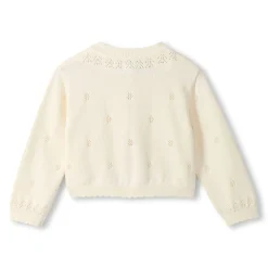 Knit White Cardigan 6-24m