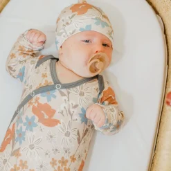 Knotted Gown 0m+ - Eden