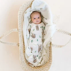 Knotted Gown 0m+ - Noah the Sloth