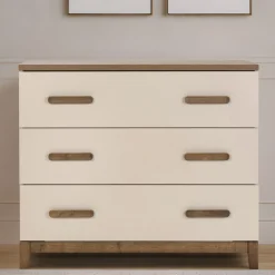 Lala 3 Drawers Dresser Chest - Almont Walnut