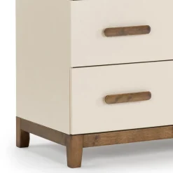 Lala 3 Drawers Dresser Chest - Almont Walnut