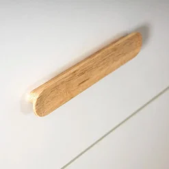 LaLa Big 6-drawer Dresser - White/Natural