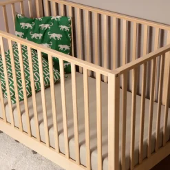 Lala 3-In-1 Convertible Crib - Natural