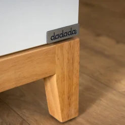 LaLa Little 3-Drawer Dresser - White/Natural