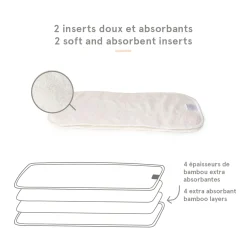 Large Elastic Cloth Diaper 8-35lb - Jam