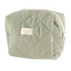 Large Quilted Pouch- Mint