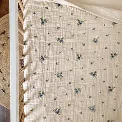 4-Layer Muslin Blanket - Blueberry