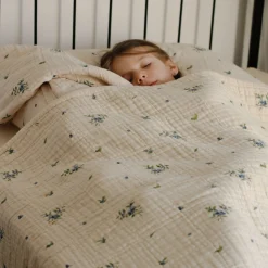 4-Layer Muslin Blanket - Blueberry