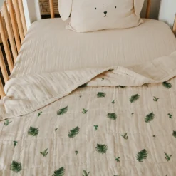 4-Layer Muslin Blanket - Fern