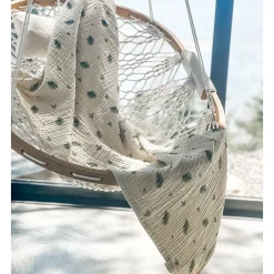 4-Layer Muslin Blanket Twin Bed Size - Fern