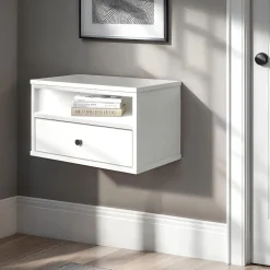 LED Nightstand - Sazena Pure White