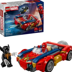 LEGO® ǀ Marvel Spider-Man Car vs. Venomized Wolverine