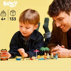 LEGO® Bluey: Bluey’s Beach & Family Car Trip