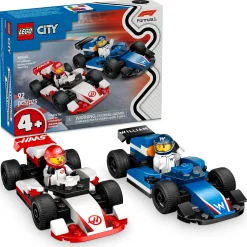 LEGO® City F1® Williams Racing & Haas F1® Race Cars