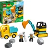 LEGO® DUPLO® Construction Truck & Tracked Excavator