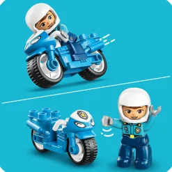 LEGO® DUPLO® Town Blue Police Motorcycle