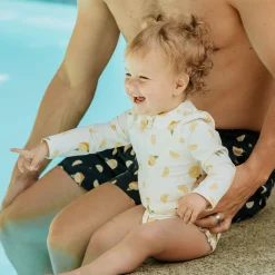 Lemons Uv Long Sleeve Swimsuit 0-24m