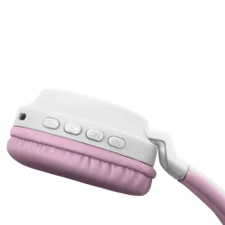 Lexibook - 2 in 1 Bluetooth® and Wired Headphones with lights - Cat Ear