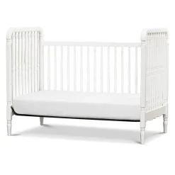 Liberty 3-in-1 Convertible Spindle Crib With Conversion Kit - Warm White