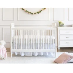 Liberty 3-in-1 Convertible Spindle Crib With Conversion Kit - Warm White