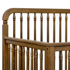 Liberty 4-in-1 Convertible Spindle Crib - Natural Hazelnut